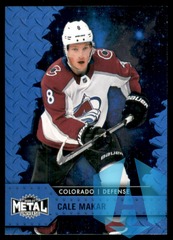 2020-21 Metal Universe Blue Spectrum #60 Cale Makar